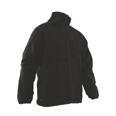 Tru Spec Polar Fleece Men's Full Zip Jacket in Black - X-Large
