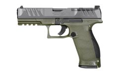 Walther PDP Optic Ready 9mm 18+1 4.50" Pistol in Green - 2858363