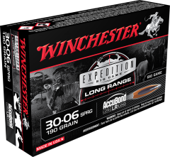 Winchester Expedition .30-06 Springfield AccuBond, 190 Grain (20 Rounds) - S3006LR