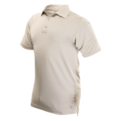 Tru Spec 24-7 Men's Short Sleeve Polo in Silver Tan - Medium