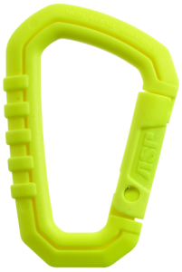Large Polymer Carabiner Color: Neon Yellow