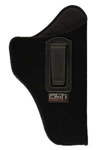 Uncle Mike's Inside The Pants Right-Hand IWB Holster for Medium/Intermediate Double Action Revolvers in Black (4") - 8902
