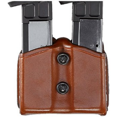 Aker Leather Dual Magazine Pouch Magazine Pouch in Tan - A616-TP-4