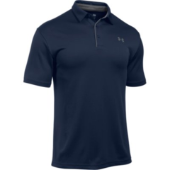 Under Armour Tech Men's Short Sleeve Polo in Midnight Navy - 2X-Large