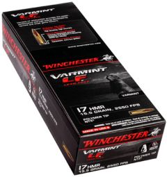 Winchester XPert Lead Free .17 HMR Jacketed Hollow Point, 15.5 Grain (50 Rounds) - S17HMR1LF