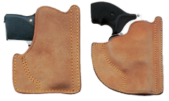 Galco International Front Pocket Ambidextrous-Hand Pocket  Holster for J-Frame in Natural (2.125") - PH158