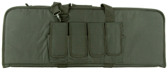 NCStar CVCP2960B36 2960 Gun Case PVC Tactical Nylon Smooth 36" x 13" Exterior