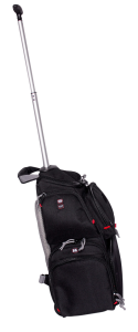 G*outdoors - Inc Handgunner Rolling Backpack in Black 600D Polyester - 1711ROBP
