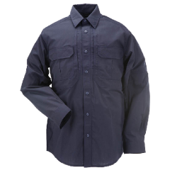 5.11 Tactical Taclite Pro Men's Long Sleeve Uniform Shirt in Dark Navy - Large