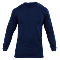 5.11 Tactical Utili-T Men's Long Sleeve Shirt in Dark Navy - X-Large