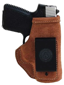 Galco International Stow-N-Go Left-Hand Belt Holster for Smith & Wesson Shield in Natural (3.1" - 3.3") - STO652