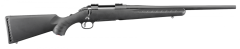 Ruger American Compact .243 Winchester 4-Round 18" Bolt Action Rifle in Black - 6908