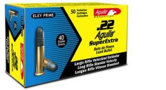 Aguila Super Extra .22 Long Rifle Lead Solid Point, 40 Grain (50 Rounds) - AGUA1B222332