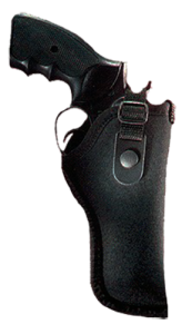 Uncle Mike's Sidekick Right-Hand Belt Holster for Medium/Large Revolver in Black (4" - 6.5") - 21034