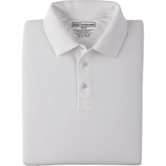 5.11 Tactical Professional Men's Short Sleeve Polo in White - Medium