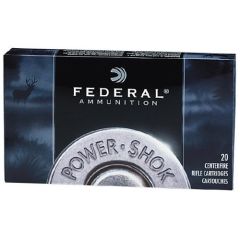 Federal Cartridge Power-Shok Medium Game .223 Remington/5.56 NATO Jacketed Soft Point, 64 Grain (20 Rounds) - 223L