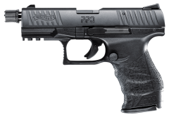 Walther PPQ 22 Tactical .22 Long Rifle 10+1 4.6" Pistol in Tenifer Black - 5100304