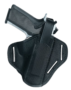 Uncle Mike's Slide Right-Hand Belt Holster for Medium Autos in Black (3" - 4") - 8601