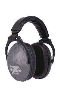 Cass Creek PE26UY010 ReVo Earmuff Blue Diamond Plate