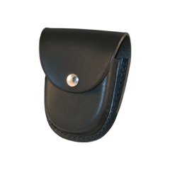 Boston Leather Economy Cuff Case in Black Leather - 5510-1