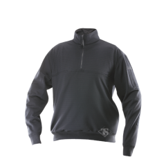 Tru Spec Grid Job Shirt Men's 1/2 Zip Jacket in Midnight Navy - Medium