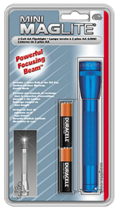 MagLite Mini Flashlight in Blue (5") - M2A116