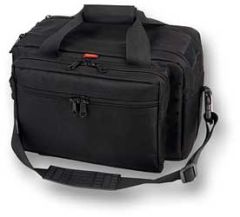 Bulldog Cases Deluxe Range Bag, Extra-large, With Pistol Rug, Black Bd905