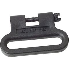 Outdoor Connection 1 1/4" One Piece Black Sling Swivels BRT79201