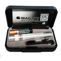 MagLite Solitaire Keychain Flashlight in Silver (3.1875") - SJ3A102