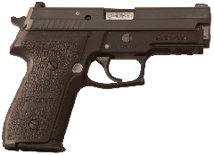 Sig Sauer P229 Compact CA Compliant 9mm 10+1 3.9" Pistol in Black Nitron (SIGLITE Night Sights) - 229R9BSSCA