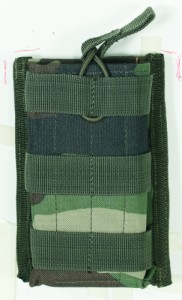 Voodoo M4/M16 Open Top Magazine Pouch w/ Bungee System Magazine Pouch in Woodland - 20-8584005000