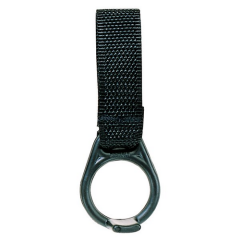 Baton Holder Black  Baton Ring 1Inch Web With Polymer Ring For Standard And Side Handle Batons 2.25Inch Belts Od Special Order 25 Unit Minimum Order Color Black