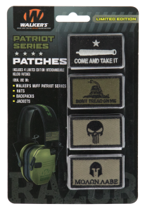 Walkers Game Ear Patriot Muff Patch Kit