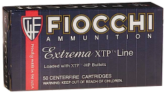 Fiocchi Ammunition 9mm XTP Jacket Hollow Point, 115 Grain (25 Rounds) - 9XTP25