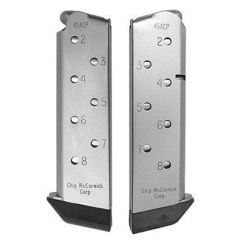 Chip McCormick .45 ACP 8-Round Steel Magazine for Government/Commander 1911 - 14111