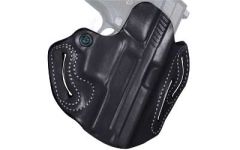 Desantis Gunhide 2 Speed Scabbard Right-Hand Belt Holster for Heckler & Koch P30 in Black Leather - 002BAT4Z0