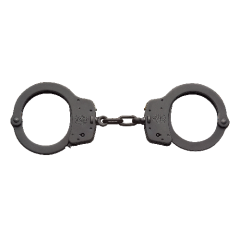 S&W 100 Melanie Handcuff. have key actuated lock along with double locking system which is actuated by means of a slot lock. With wrist opening of 2.04 inch, weight 10.0 oz and distance between the cuffs is 2.00 inch