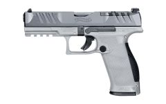 Walther PDP Optic Ready 9mm 18+1 4.50" Pistol in Gray - 2858371