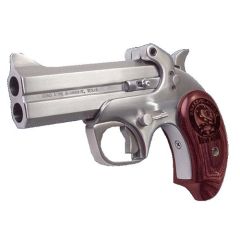 Bond Arms Snakeslayer .410/.45 Long Colt 2-Shot 4.25" Derringer in Matte Stainless (Bass IV) - BASS4