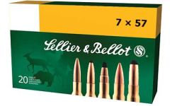 Sellier & Bellot Soft Point Cut-Through Edge 7X57 Mauser SPCE (Soft Point Cut-through Edge), 173 Grain (20 Rounds) - SB757C