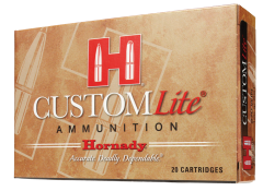 Hornady Custom Lite .308 Winchester/7.62 NATO SST, 125 Grain (20 Rounds) - 80866