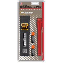 MagLite Mini Mag Flashlight in Red (6.607") - SP2P03H