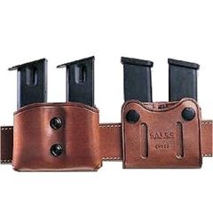 Galco International Double Magazine Double in Black Smooth Leather - DMC26B