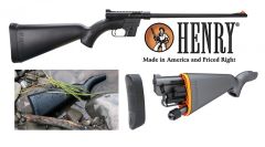 Henry Repeating Arms U.S Survival AR-7 .22 Long Rifle 8-Round 16.5" Semi-Automatic Rifle in Teflon Coated Black - H002B