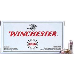 Winchester .38 Special Full Metal Jacket, 130 Grain (100 Rounds) - USA38SPVP