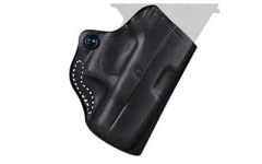 Desantis Gunhide 19 Mini Scabbard Right-Hand Belt Holster for SCCY CPX-1, CPX-2 in Black Leather - 019BAY6Z0