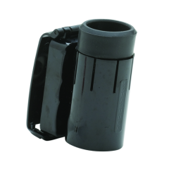 SX-24 Front Draw Swivel  Made from durable polycarbonate, all Front Draw holders feature a molded tension spring for baton security. The design is comfortable to wear and offers a quick draw from any position.The holder rotates in 360 degrees and locks in