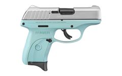 Ruger EC9s 9mm 7+1 3.12" Pistol in Turquoise - 13200