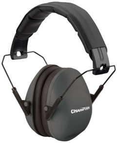 Champion Targets Slim Fit Passive Earmuffs 21nrr Black 40971