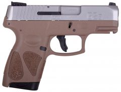 Taurus G2S 9mm 7+1 3.26" Pistol in Brown - 1G2S939B